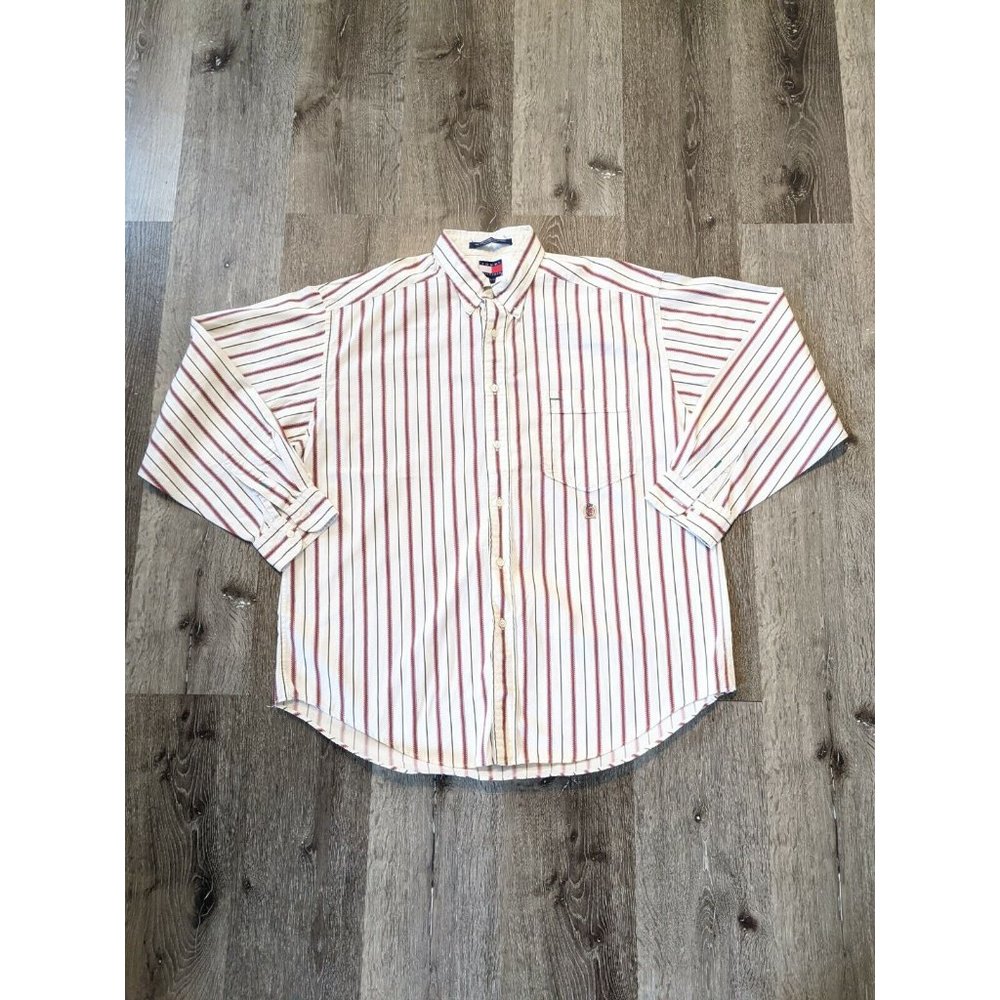 Vintage Tommy Hilfiger Mens Shirt Large